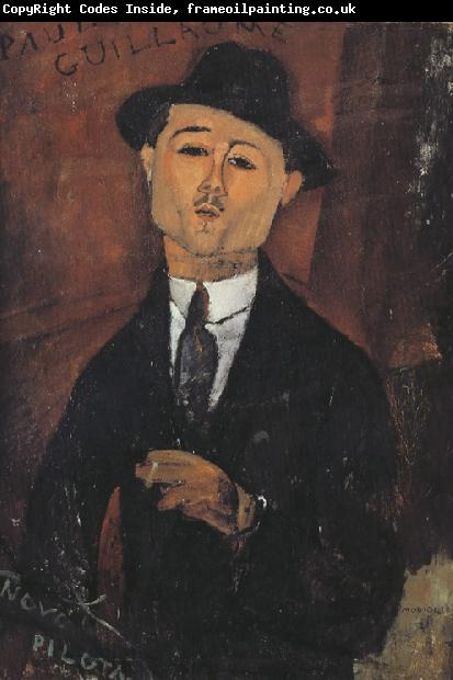 Amedeo Modigliani Portrait of paul Guillaume (mk39)